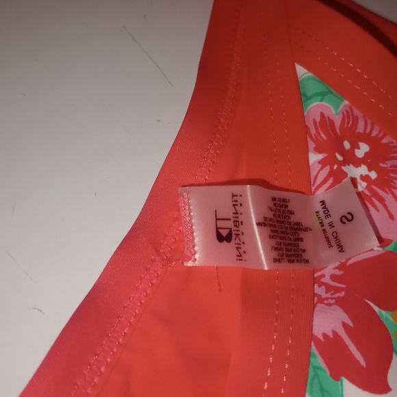 TiniBikini Coral Floral Bikini Set - Picture 9 of 12